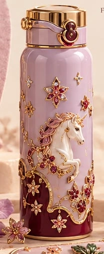 Lavender unicorn bottle concept